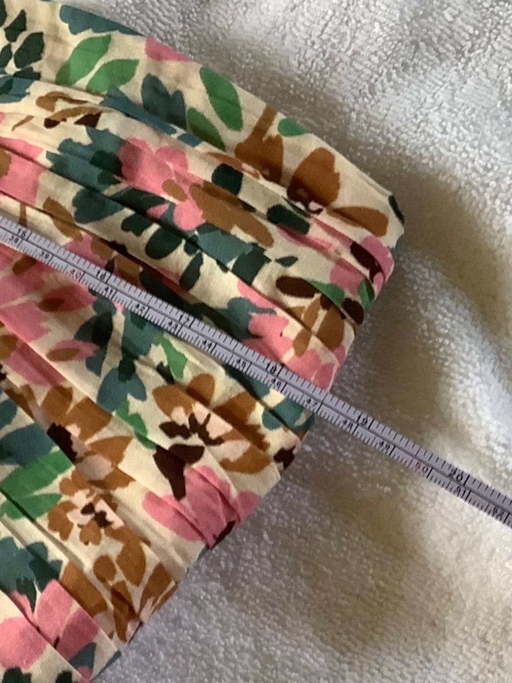 Figue June Floral Cotton Halterneck Maxi Dress Confetti Floral Beige SZ XL - Picture 16 of 16